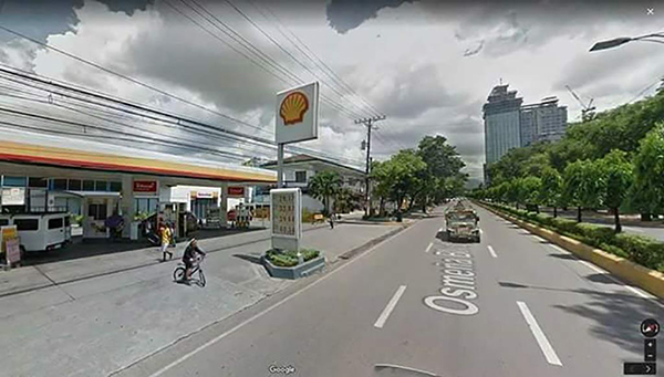 location of the condominium at the heart of cebu city