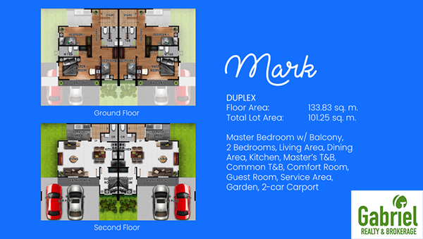 mark model unit floor plan