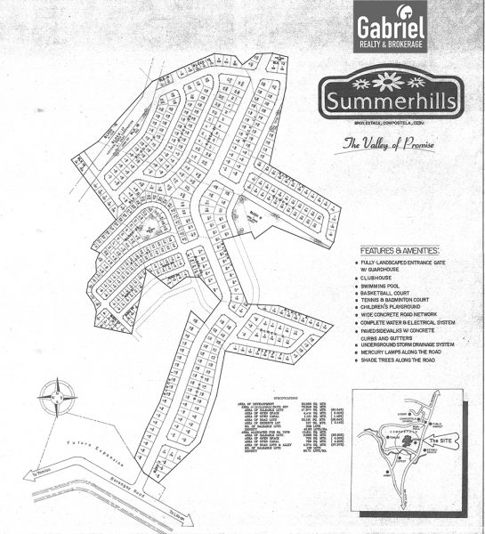 summerhills subdivision map