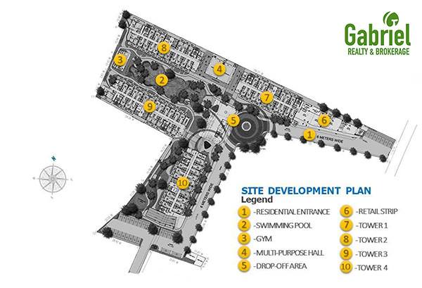 site development plan of mivela garden residences in banilad, cebu city