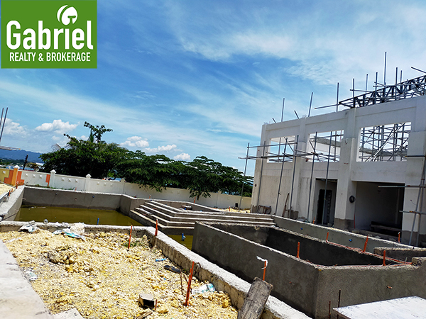 construction update of villa verde cebu mactan clubhouse