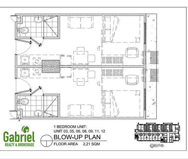 most affordable 1-bedroom floor plan in cebu IT park