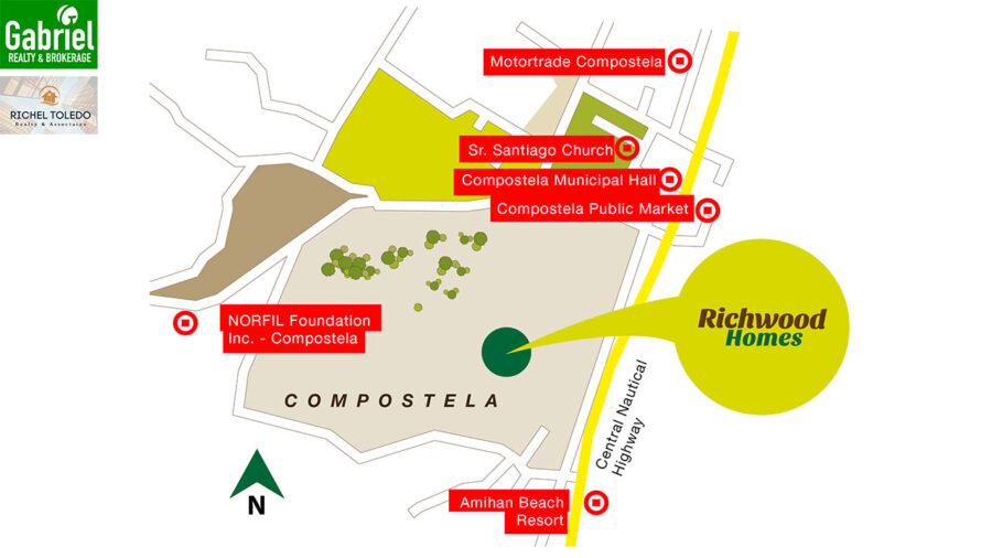 Richwoods Homes Compostela Location