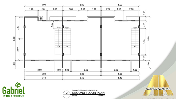 townhouse floor plan 2