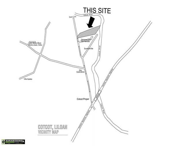 vicinity map of robin's lane cotcot