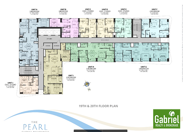 floor plan of the pearl global residences mactan newtown