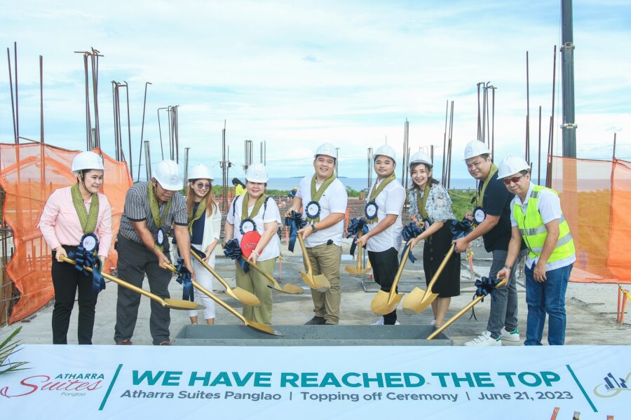 construction update of athrra suites panglao