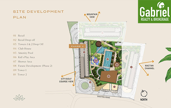 site development plan of mandtra residences