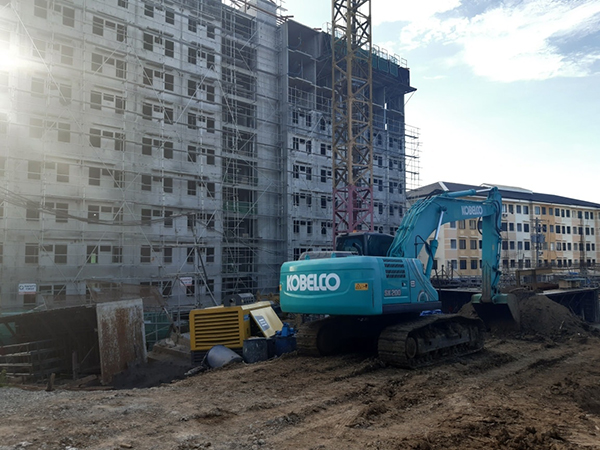 construction update of uniplace cebu