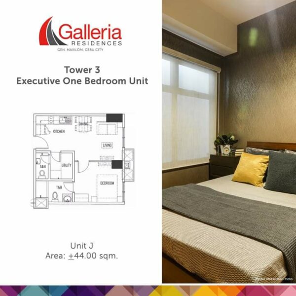executive 1 bedroom floor plan