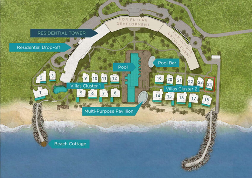 aruga resort and residences mactan site development plan