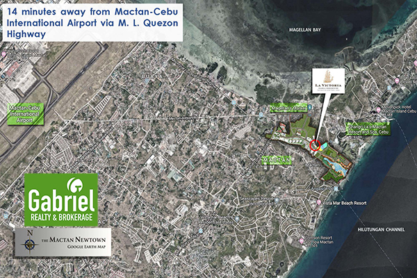 vicinity map of the mactan newtown