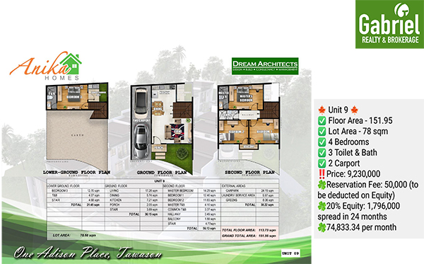 anika homes tawason, house and lot for sale in cebu