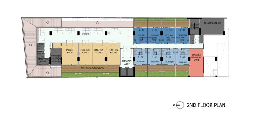 west jones residences floor plan