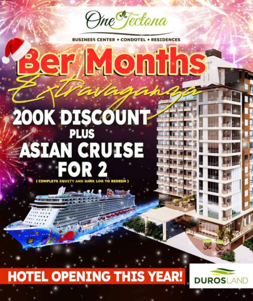 one tectona condominium ber months promo