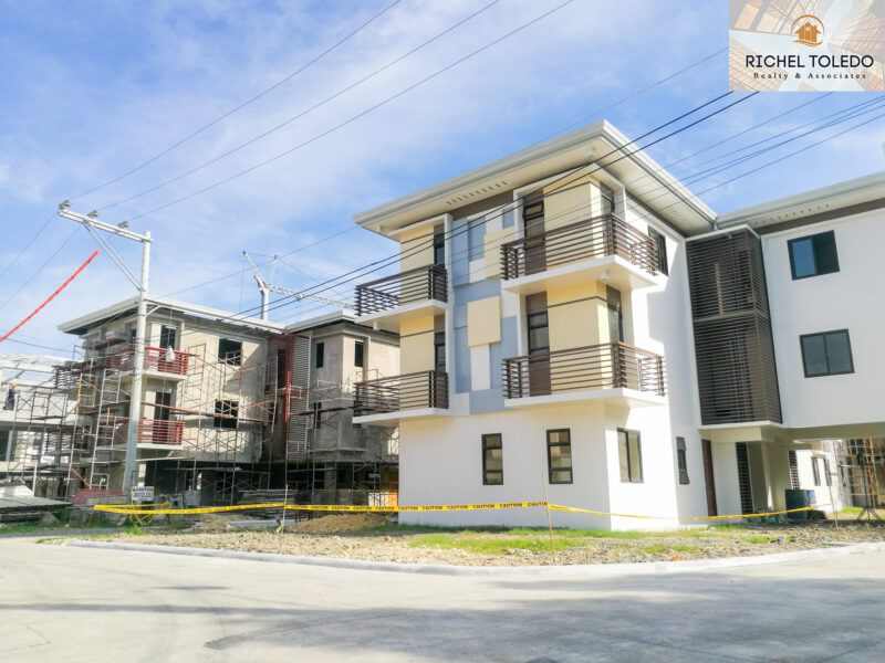 construction update of almond drive talisay