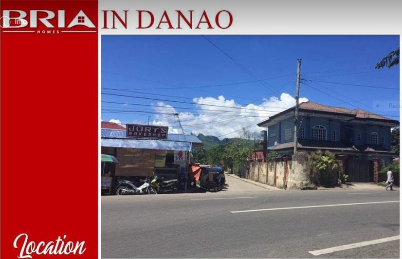 bria homes location in guinsay, danao city, cebu