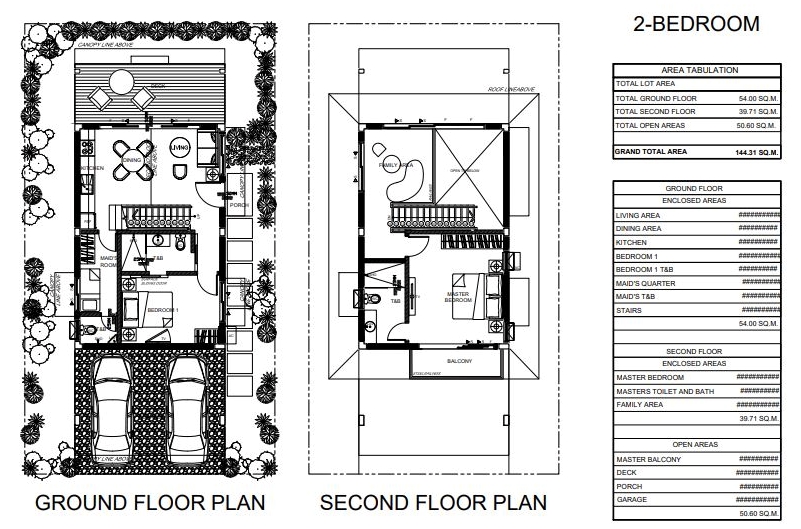2 bedroom floor plan, aduna beach villas