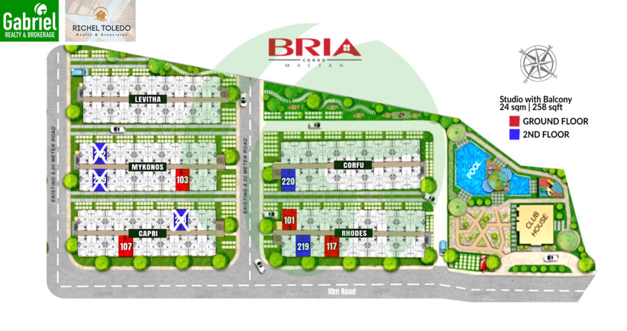 Bria Flats Mactan Site Map