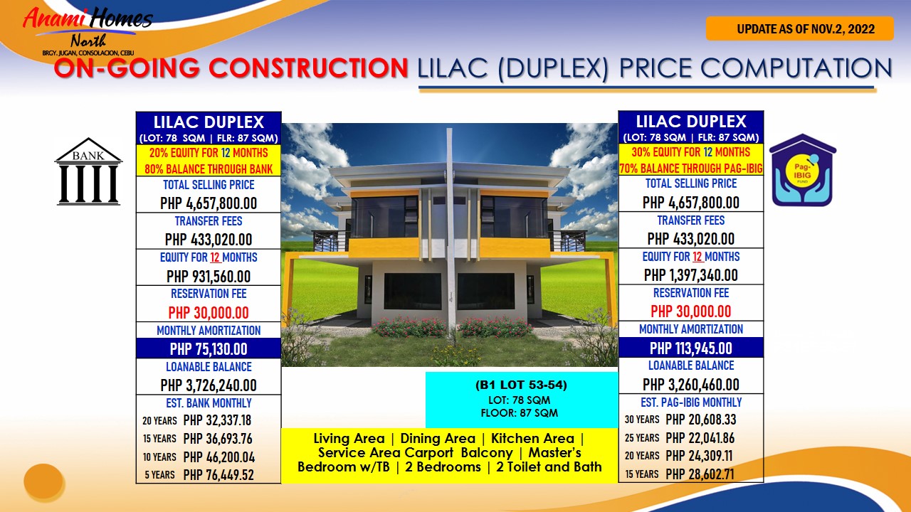pre-selling house in consolacion, anami homes north