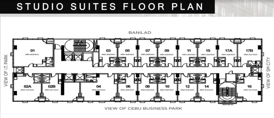 studio suites floor plan