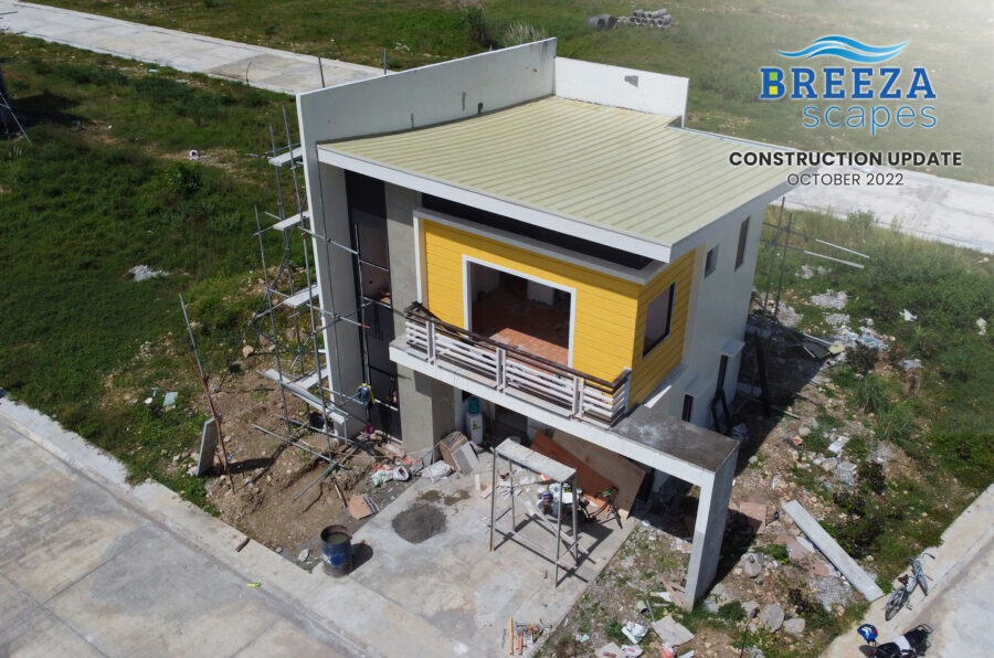 breeza scapes, high end single attached house for sale in lapu-lapu