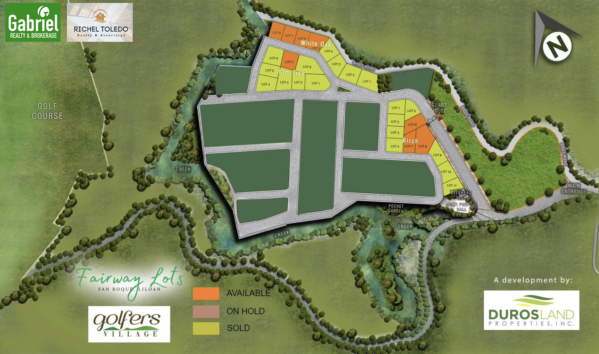 Golfers village Liloan Inventory Map