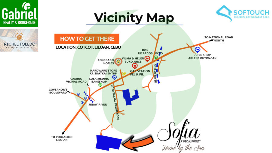 Sofia Homes Vicinity Map