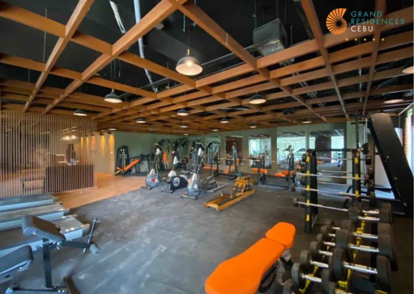 fitness gym, grand residences condominium