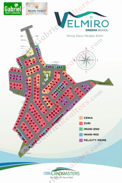 Velmiro Greens Bohol Inventory Map