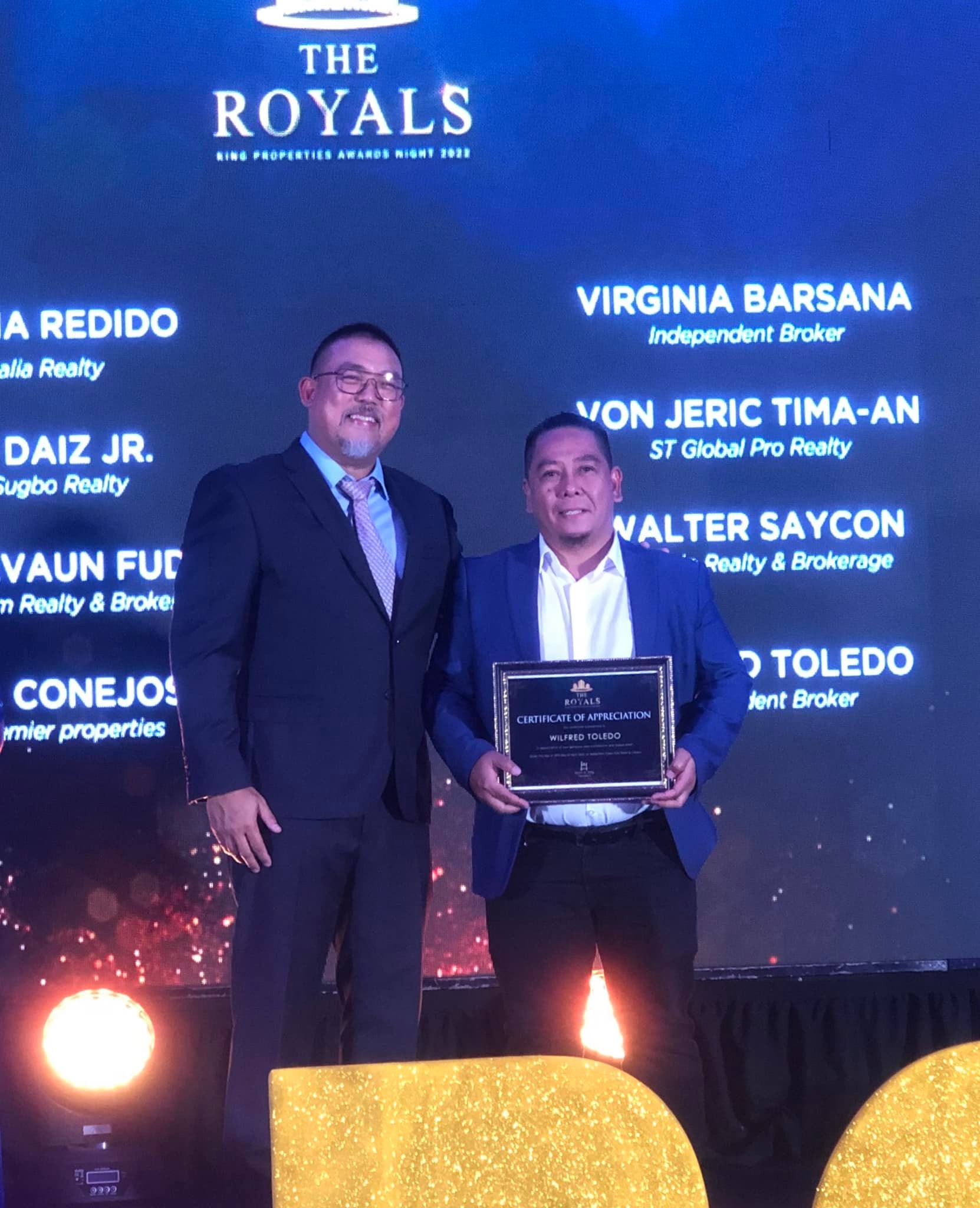 AWARDS & RECOGNITION GIVEN BY MODENA LILOAN, gabriel realty