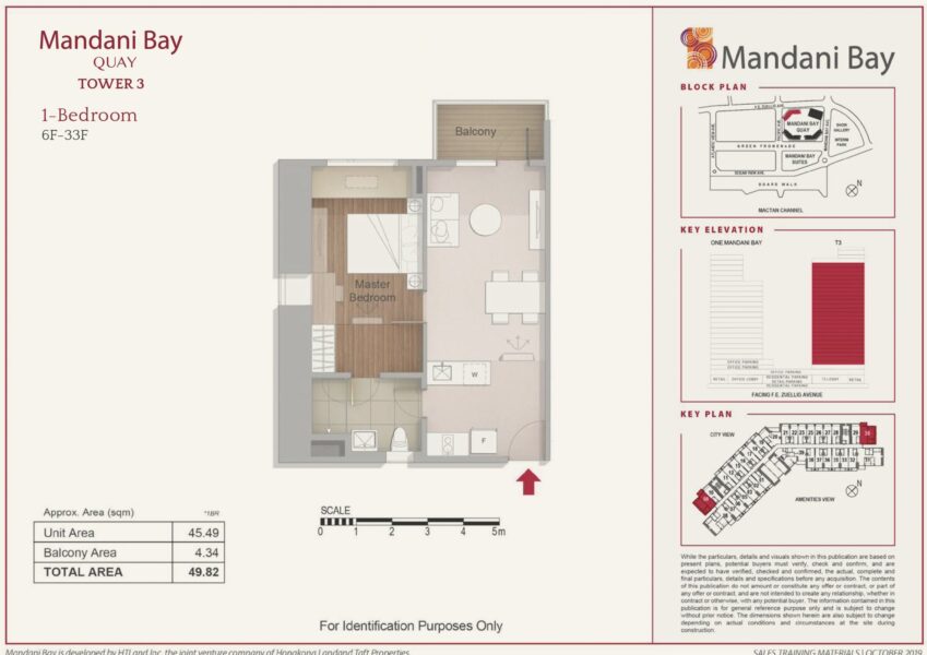 fully furnished 1 bedroom for sale in mandani bay