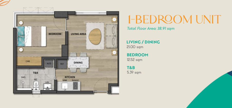1 bedroom for sale, costa mira panglao