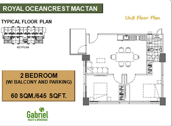 2 bedroom for sale in royal oceancrest mactan 