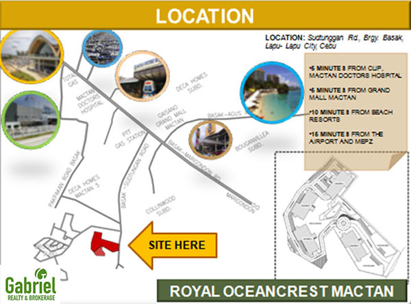 vicinity map of royal oceancrest mactan