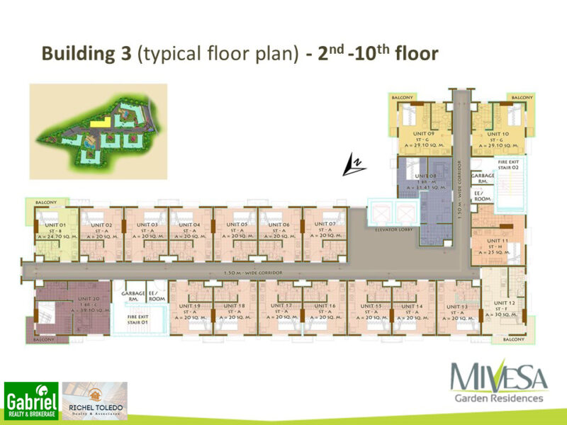 Mivesa Garden Residences Floor Plan