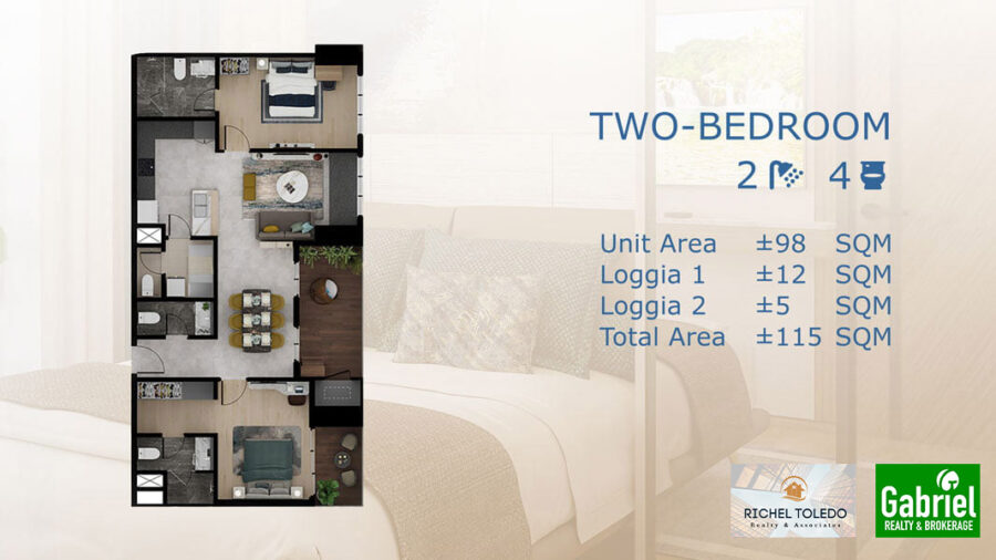 Mantawi Residences Two Bedroom