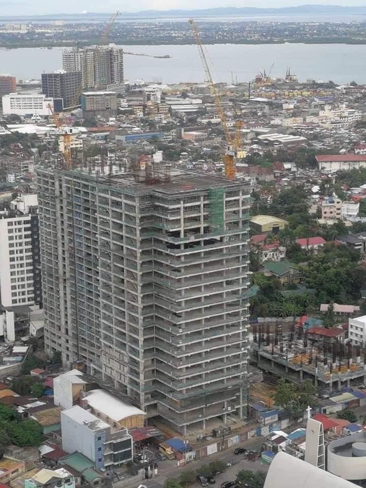 construction update of city clou condominium