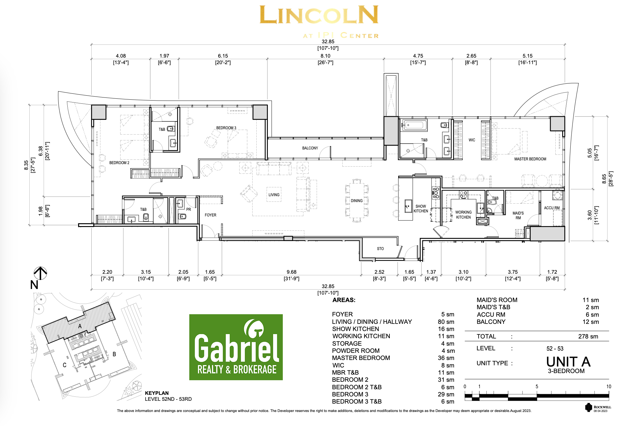 the lincoln tower at ipi center, pre-selling penthouse in cebu