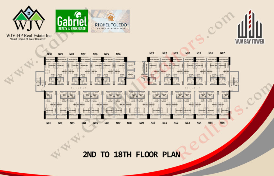 WJV Bay Tower Floor Plan