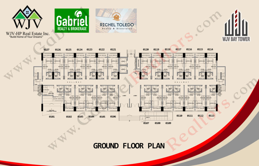 WJV Bay Tower Floor Plan
