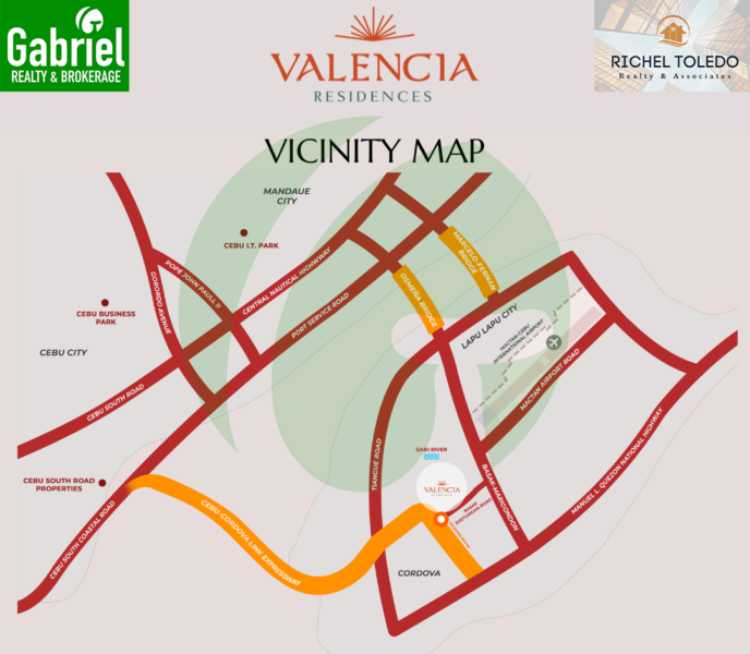 Valencia Mactan Vicinity Map
